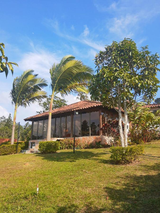 Casa Campestre Frente Acuarela -Mesa De Los Santos La Granja Dış mekan fotoğraf